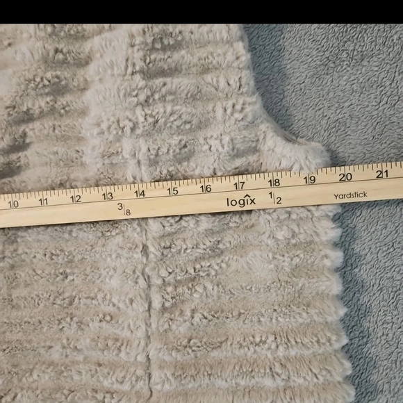 Calvin Klein Puffer Vest Women M Ivory Y2k Boho Vtg Cottagecore Barbie Retro - Picture 6 of 12